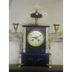 Pendule Napoléon et chandeliers