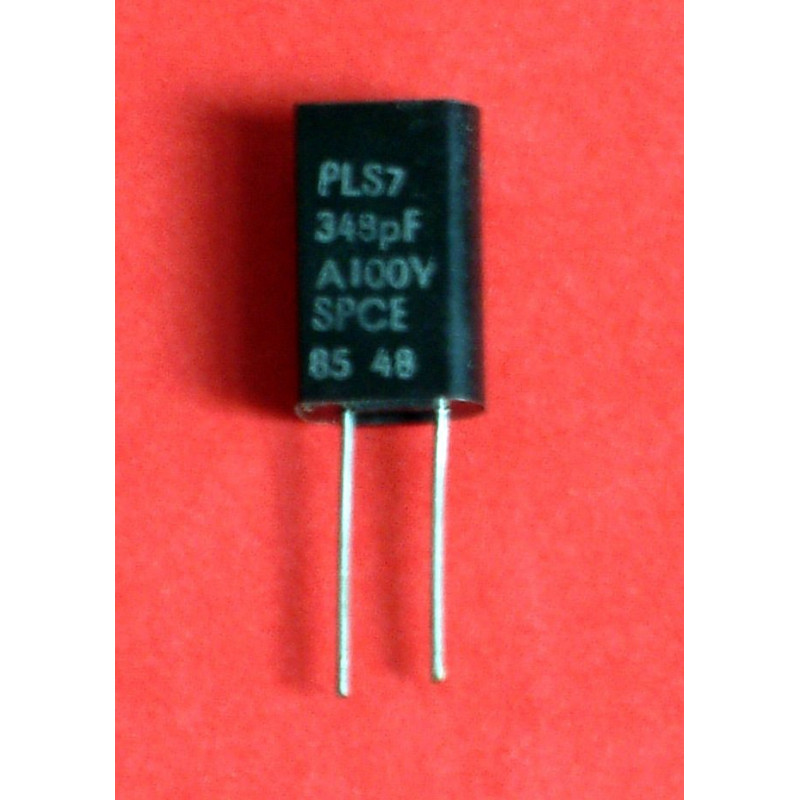 3 x capacités 348 pf  / 100 V