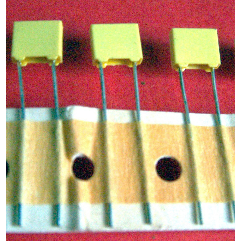 3 x capacités 100 nf / 63 V