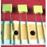 3 x capacités 100 nf / 63 V