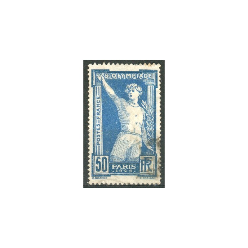N 186 oblitéré JO Paris 1924